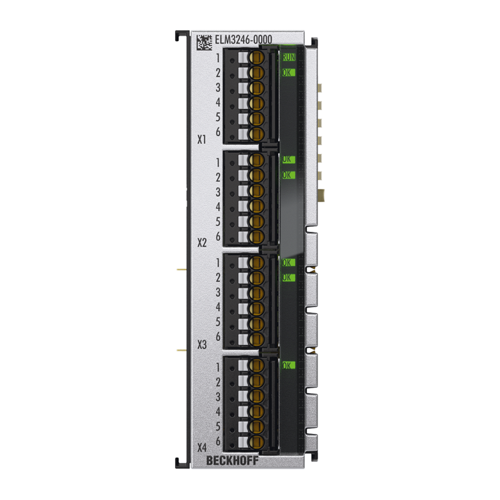 Beckhoff ELM3246-0000 EtherCAT Terminal, 6-channel analog input, temperature, RTD, 24 bit, high-precision, 1 ksps Turkey