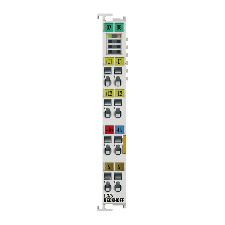 Beckhoff EL3751 EtherCAT Terminal, 1-channel analog input, multi-function, 24 bit, 10 ksps Turkey