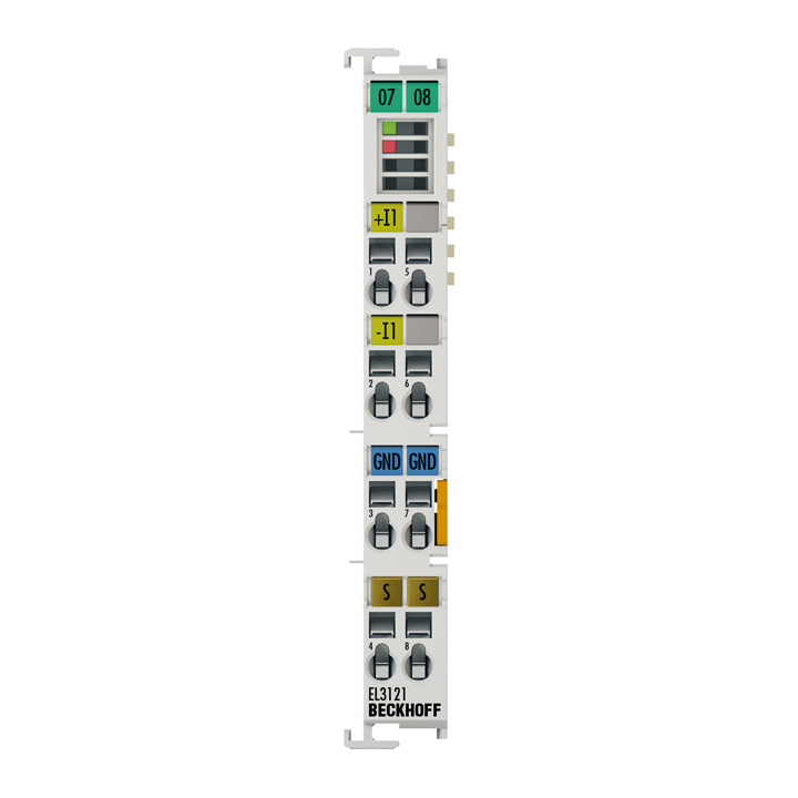 Beckhoff EL3121 EtherCAT Terminal, 1-channel analog input, current, 4…20 mA, 16 bit, differential Turkey