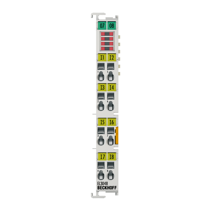 Beckhoff EL3048 EtherCAT Terminal, 8-channel analog input, current, 0…20 mA, 12 bit, single-ended Turkey