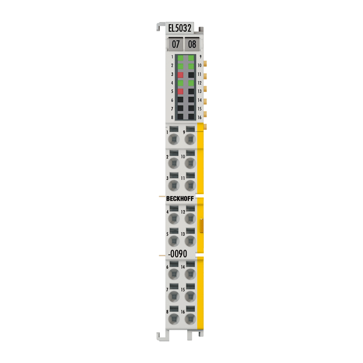 Beckhoff EL5032-0090 EtherCAT Terminal, 2-channel encoder interface, EnDat 22, TwinSAFE SC Turkey