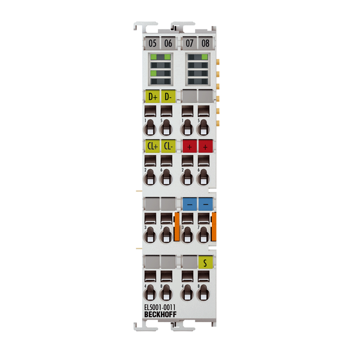 Beckhoff EL5001-0011 EtherCAT Terminal, 1-channel encoder interface, SSI, monitor Turkey
