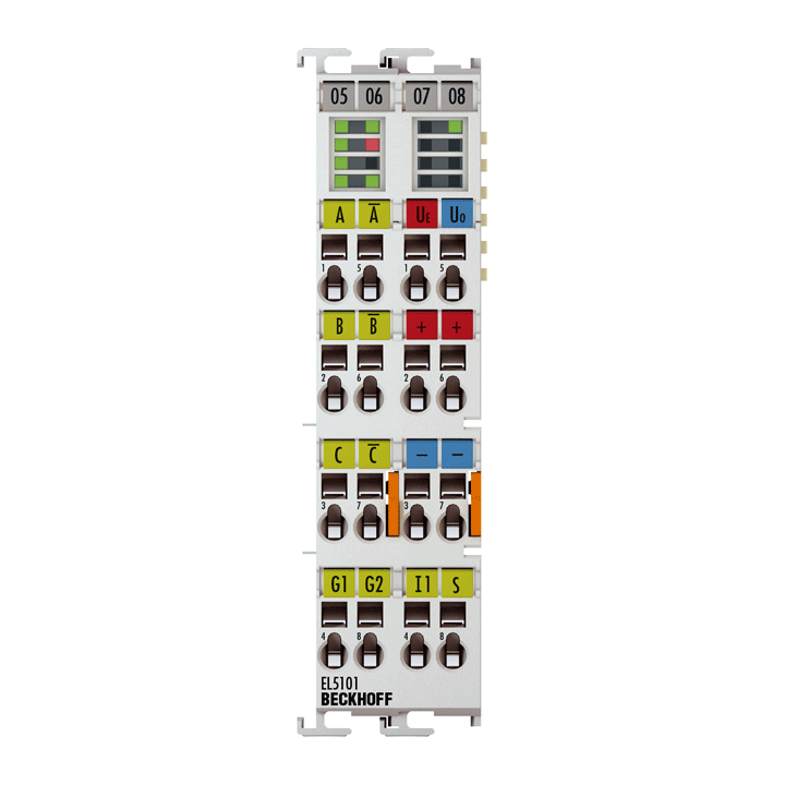 Beckhoff EL5101 EtherCAT Terminal, 1-channel encoder interface, incremental, 5 V DC (DIFF RS422, TTL), 1 MHz Turkey