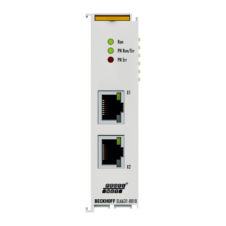 Beckhoff EL6631-0010 EtherCAT Terminal, 2-port communication interface, PROFINET RT, device Turkey