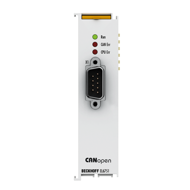 Beckhoff EL6751 EtherCAT Terminal, 1-channel communication interface, CANopen, master/slave Turkey