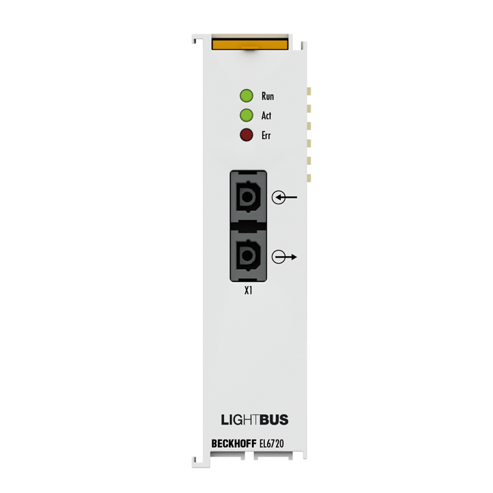 Beckhoff EL6720 EtherCAT Terminal, 1-channel communication interface, Lightbus, master Turkey