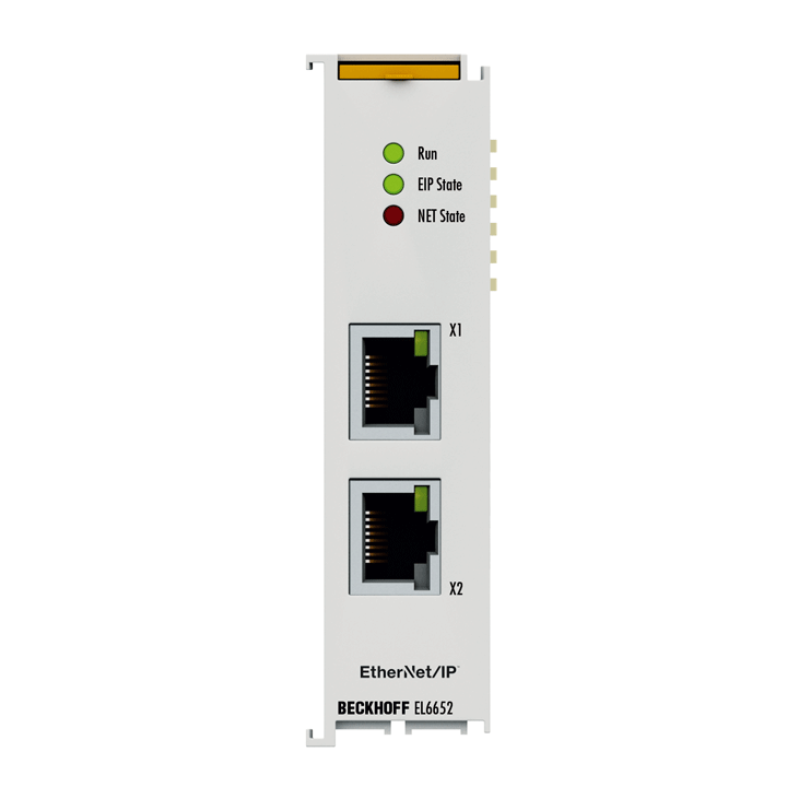 Beckhoff EL6652 EtherCAT Terminal, 2-port communication interface, EtherNet/IP, scanner Turkey