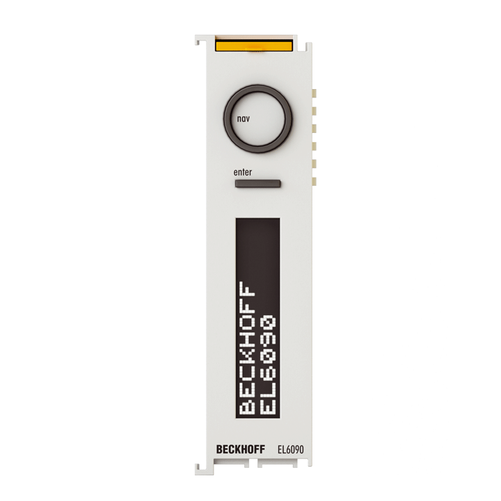 Beckhoff EL6090 EtherCAT Terminal, display with navigation switch, operating hours counter Turkey