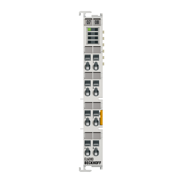 Beckhoff EL6080 EtherCAT Terminal, 1-channel communication interface, memory, 128 kByte, NOVRAM Turkey