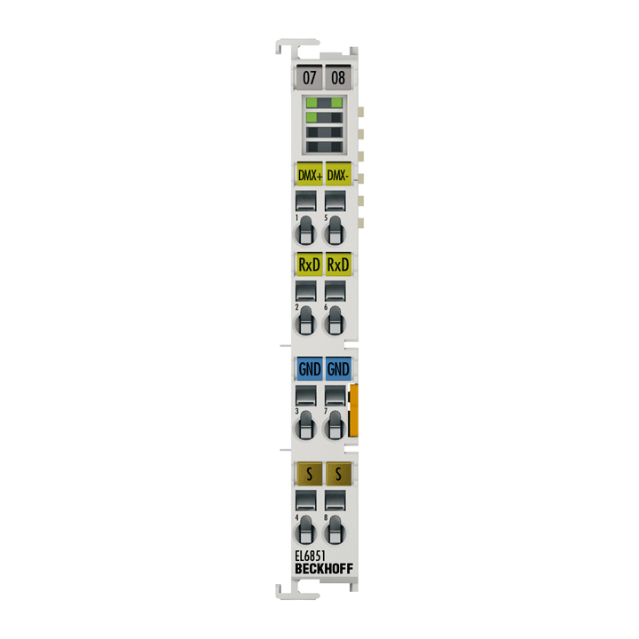 Beckhoff EL6851 EtherCAT Terminal, 1-channel communication interface, DMX, master Turkey