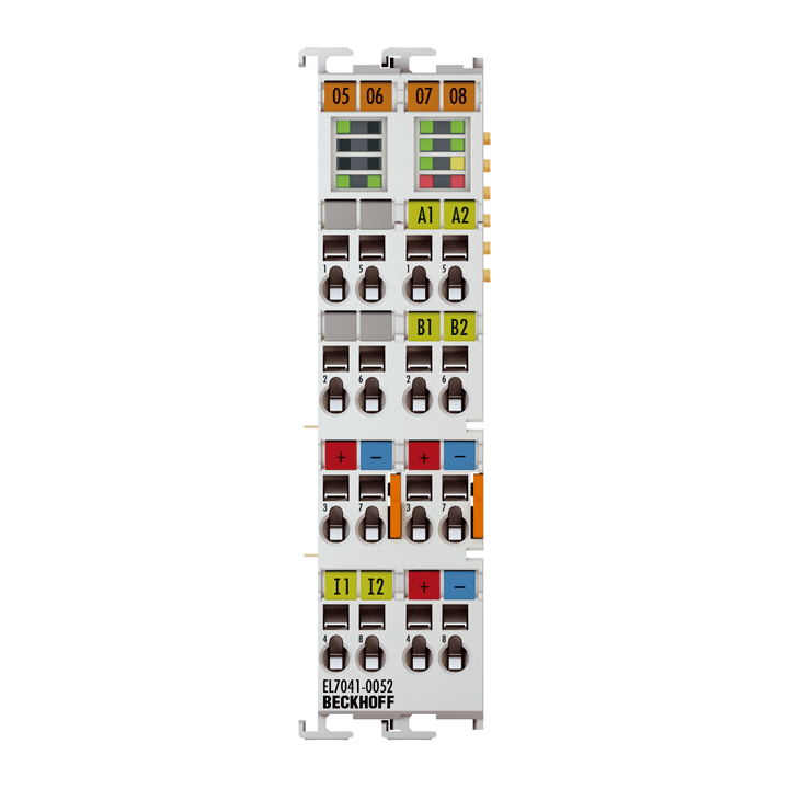 Beckhoff EL7041-0052 EtherCAT Terminal, 1-channel motion interface, stepper motor, 48 V DC, 5 A Turkey