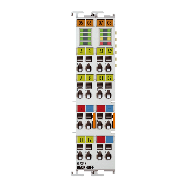 Beckhoff EL7342 EtherCAT Terminal, 2-channel motion interface, DC motor, 48 V DC, 35 A Turkey