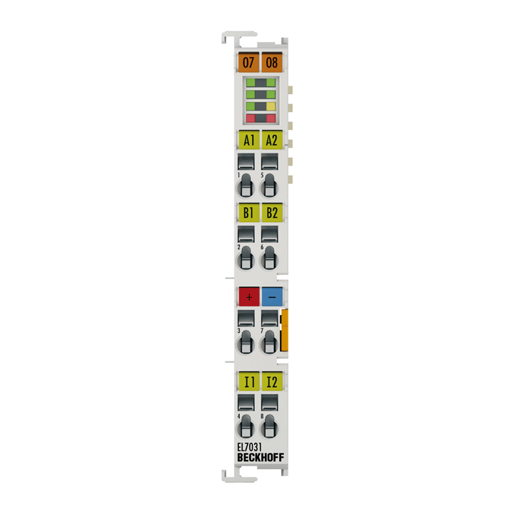 Beckhoff EL7031 EtherCAT Terminal, 1-channel motion interface, stepper motor, 24 V DC, 15 A Turkey