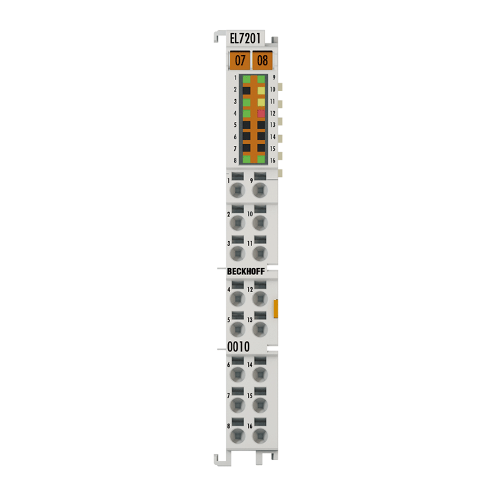 Beckhoff EL7201-0010 EtherCAT Terminal, 1-channel motion interface, servomotor, 48 V DC, 28 A, OCT Turkey