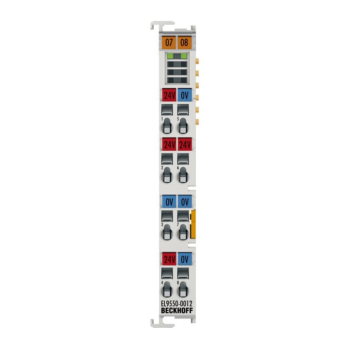 Beckhoff EL9550-0012 System terminal, surge filter system and field supply with up to 10 A Turkey