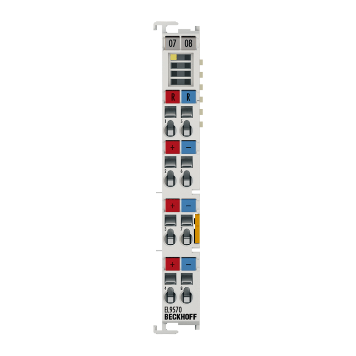 Beckhoff EL9570 Buffer capacitor terminal, 48 V, 500 µF Turkey