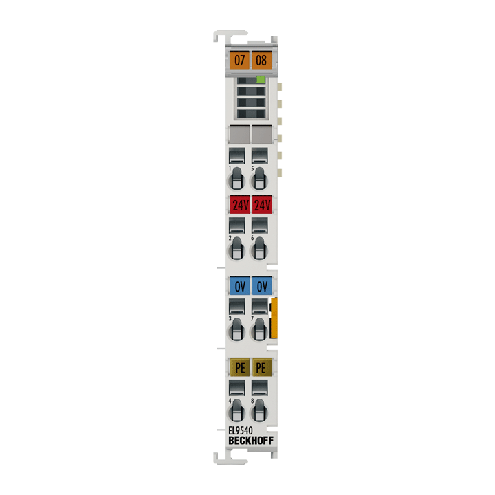 Beckhoff EL9540 System terminal, surge filter and field supply Turkey
