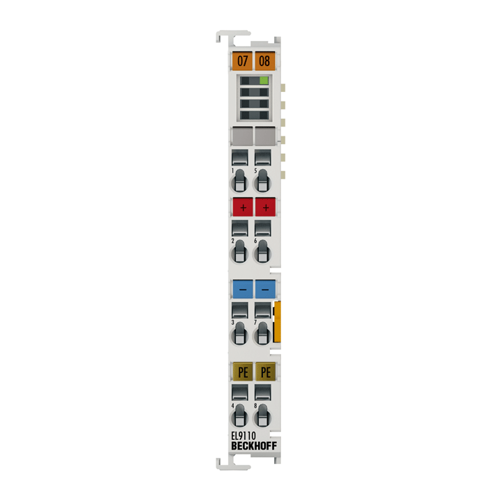 Beckhoff EL9110 Potential supply terminal, 24 V DC, with diagnostics Turkey