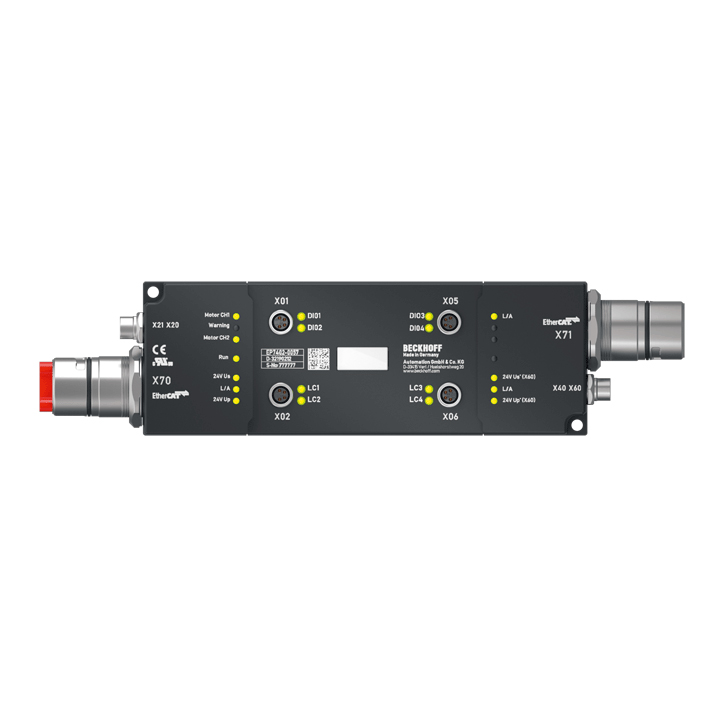Beckhoff EP7402-0057 EtherCAT Box, 2-channel motion interface, BLDC motor, 24 V DC, 35 A, M8, EtherCAT extension Turkey