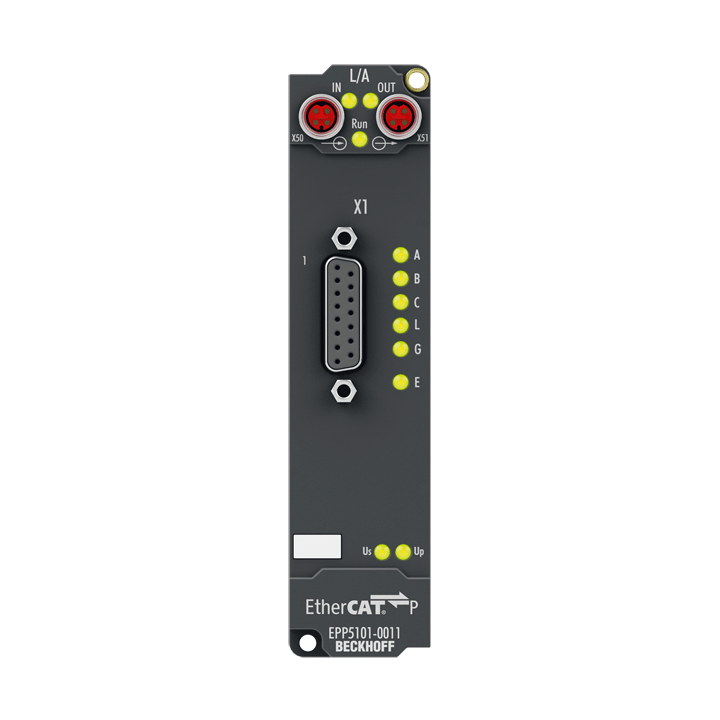 Beckhoff EPP5101-0011 EtherCAT P Box, 1-channel encoder interface, incremental, 5 V DC (DIFF RS422, TTL), 1 MHz, D-sub Turkey