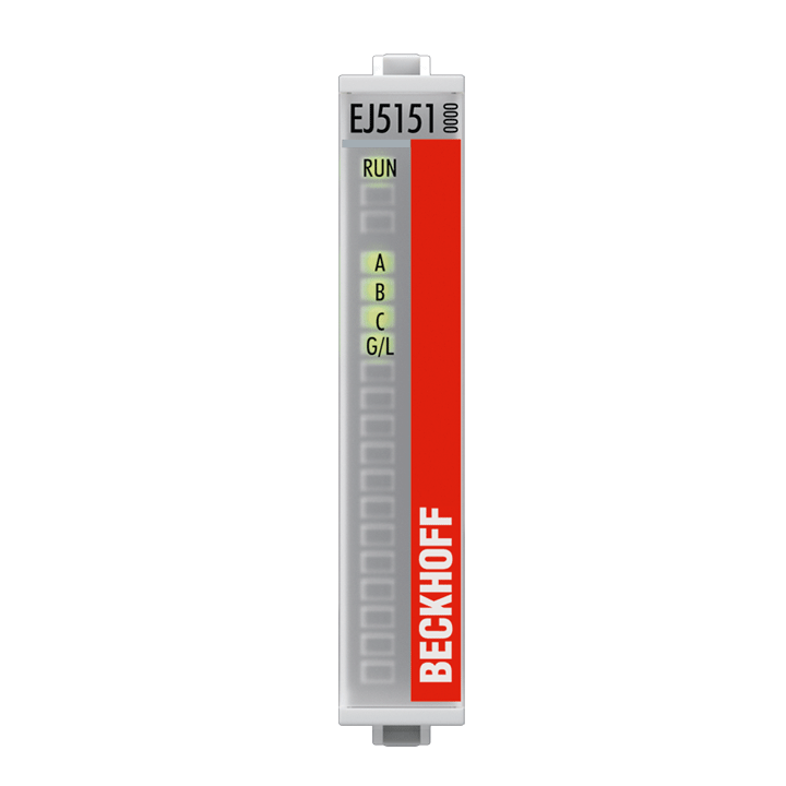 Beckhoff EJ5151 EtherCAT plug-in module, 1-channel encoder interface, incremental, 24 V DC HTL, 100 kHz Turkey