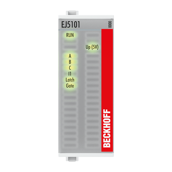 Beckhoff EJ5101 EtherCAT plug-in module, 1-channel encoder interface, incremental, 5 V DC (DIFF RS422, TTL), 1 MHz Turkey