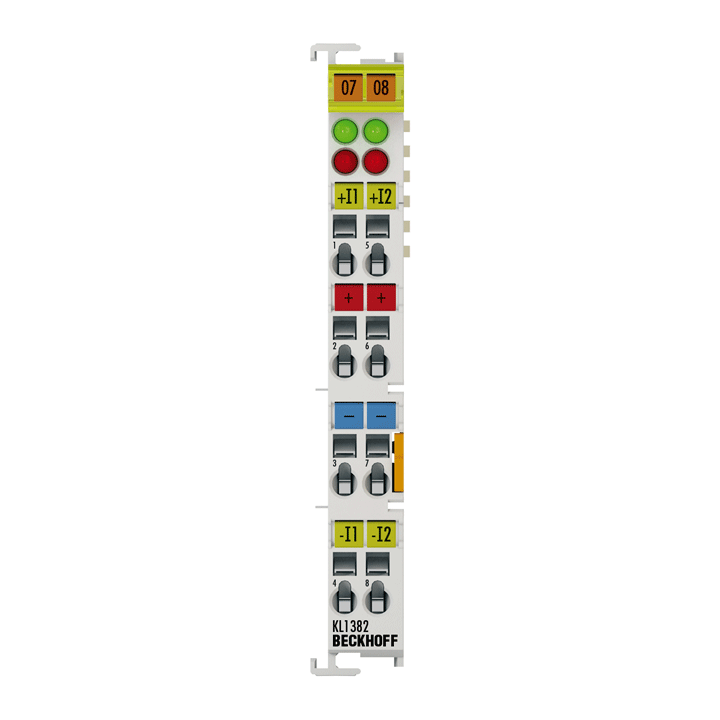 Beckhoff KL1382 Bus Terminal, 2-channel digital input, thermistor, 24 V DC, 30 ms Turkey