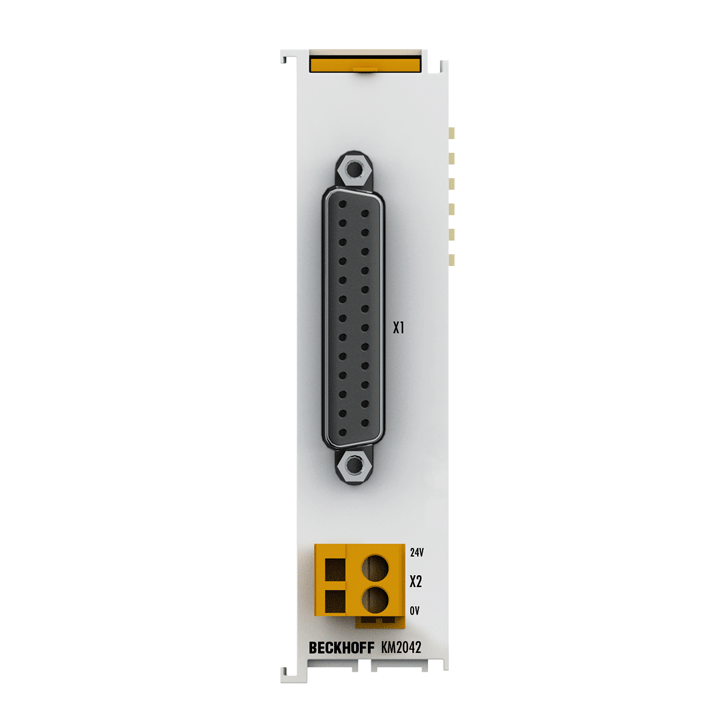 Beckhoff KM2042 Bus Terminal module, 16-channel digital output, 24 V DC, 05 A, D-sub Turkey