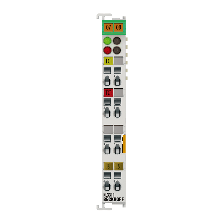 Beckhoff KL3311 Bus Terminal, 1-channel analog input, temperature, thermocouple, 16 bit Turkey