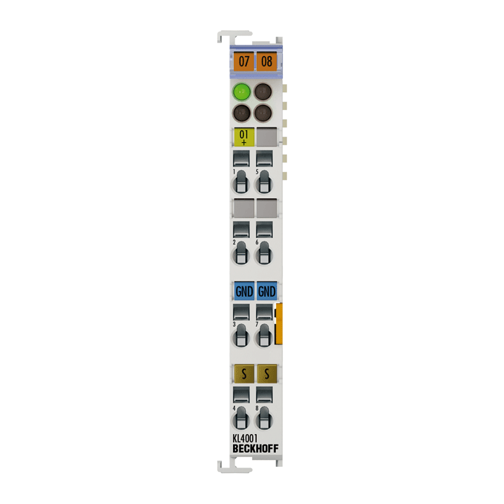 Beckhoff KL4001 Bus Terminal, 1-channel analog output, voltage, 0…10 V, 12 bit, differential Turkey