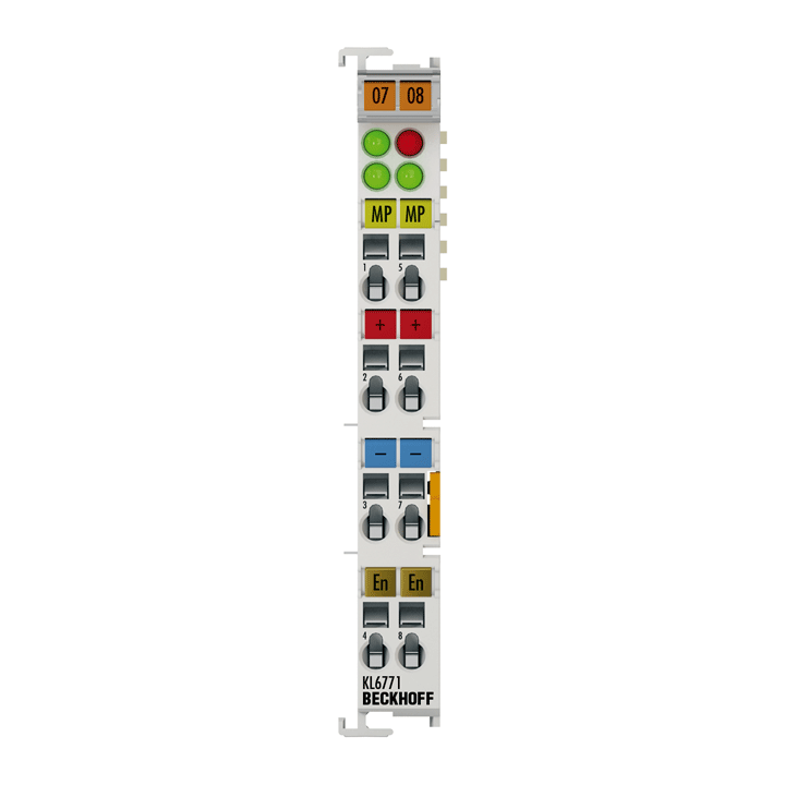 Beckhoff KL6771 Bus Terminal, 1-channel communication interface, MP-Bus, master Turkey