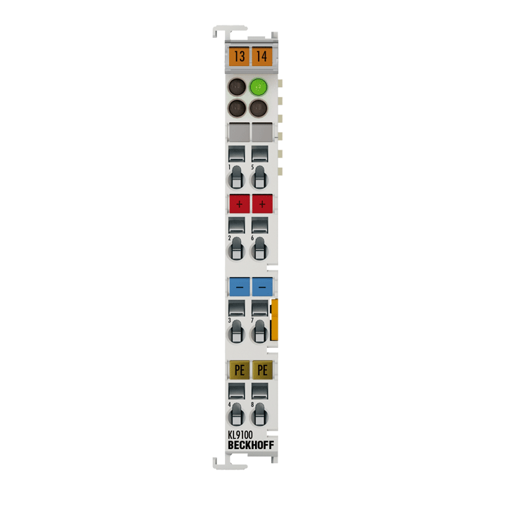 Beckhoff KL9100 Potential supply terminal, 24 V DC Turkey