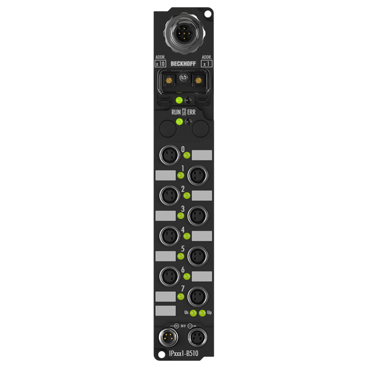 Beckhoff IP2001-B510 Fieldbus Box, 8-channel digital output, CANopen, 24 V DC, 05 A, M8 Turkey