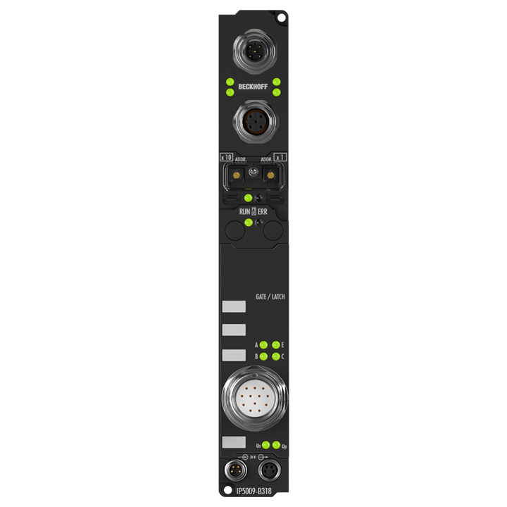 Beckhoff IP5009-B310 Fieldbus Box, 1-channel encoder interface, PROFIBUS, SSI, M23 Turkey