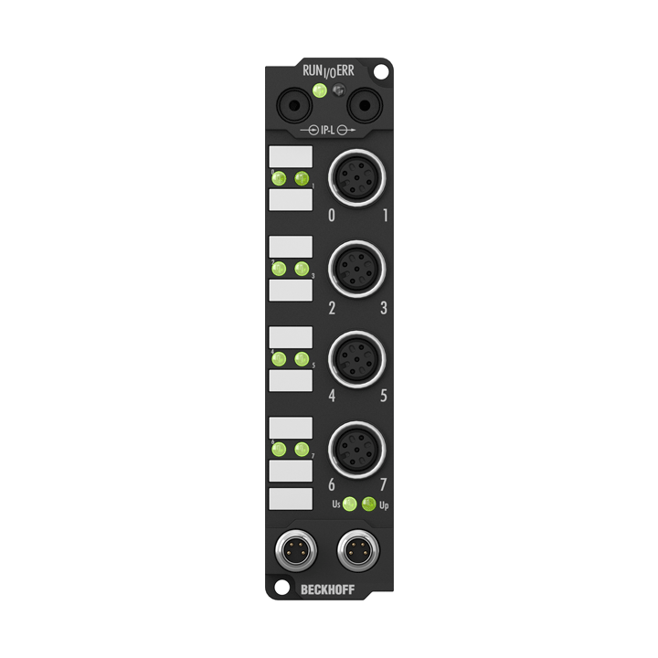 Beckhoff IE2042 Extension Box, 8-channel digital output, 24 V DC, 2 A (∑ 12 A), M12 Turkey