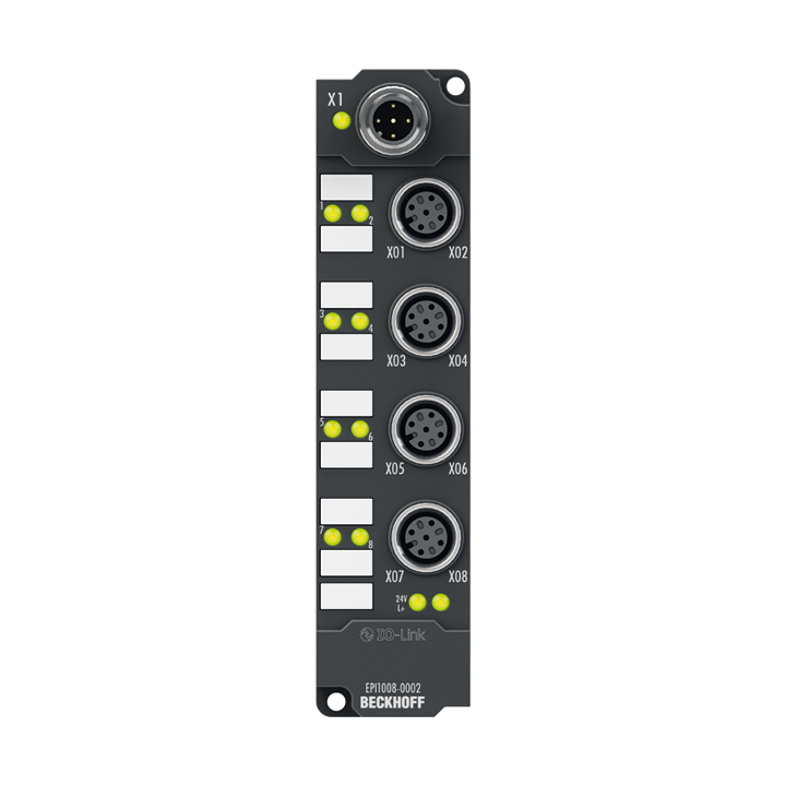 Beckhoff EPI1008-0002 IO-Link box, 8-channel digital input, 24 V DC, 3 ms, M12 Turkey