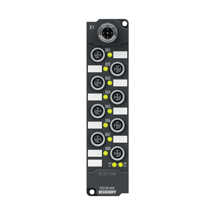 Beckhoff EPI2338-0001 IO-Link box, 8-channel digital combi, 24 V DC, 3 ms, 05 A, M8 Turkey