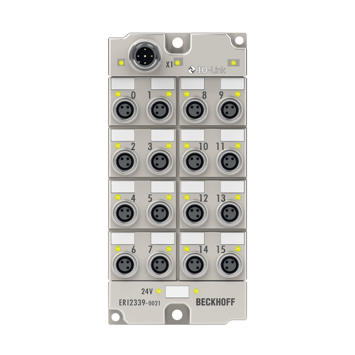 Beckhoff ERI2339-0021 IO-Link box, 16-channel digital combi, 24 V DC, 3 ms, 05 A, M8, zinc die-cast Turkey