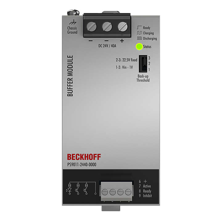 Beckhoff PS9011-2440-0000 Buffer module PS9000; output: 24 V DC, 40 A, 160 ms; input: 24 V DC Turkey