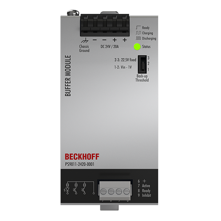 Beckhoff PS9011-2420-0001 Buffer module PS9000; output: 24 V DC, 20 A, 200 ms; input: 24 V DC Turkey