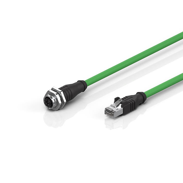 Beckhoff ZK1096-8891-0xxx Industrial Ethernet/EtherCAT G/G10 cable, Cat6/Cat6A, PUR, 4 x 2 x AWG26, fixed installation Turkey