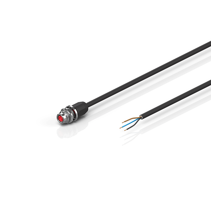 Beckhoff ZK2000-2800-0xxx Sensor cable, PUR, 3 x 025 mm², drag-chain suitable Turkey