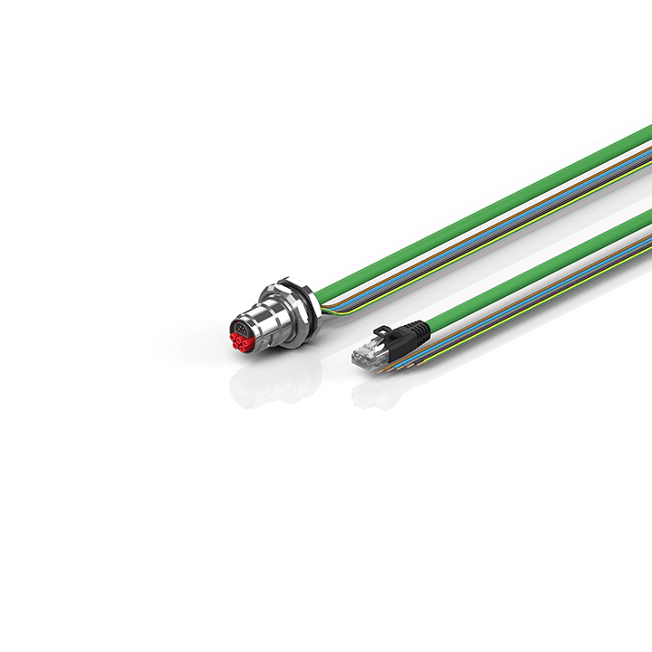 Beckhoff ZK7908-BY00-Axxx B17, ENP cable, PUR, 5 G 15 mm² + (1 x 4 x AWG22), drag chain suitable, key 3 (user-defined voltage) Turkey