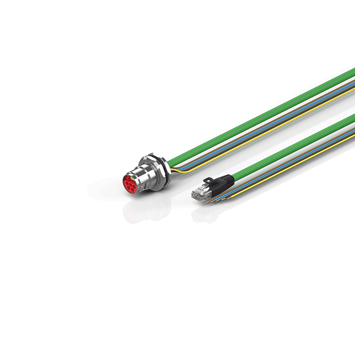 Beckhoff ZK7908-CB00-Axxx B17, ENP cable, PUR, 5 G 15 mm² + (1 x 4 x AWG22), drag chain suitable, key 3 (user-defined voltage) Turkey