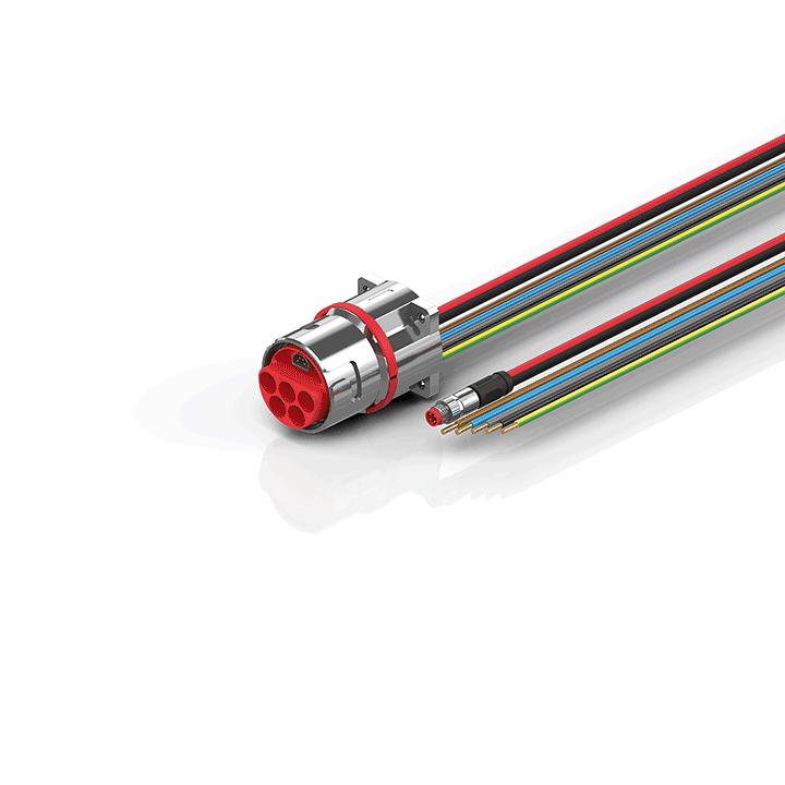 Beckhoff ZK7825-BW00-0xxx B40, ECP cable, PUR, 5 G 160 mm² + (1 x 4 x AWG22), drag chain suitable, key 2 (400 V AC) Turkey