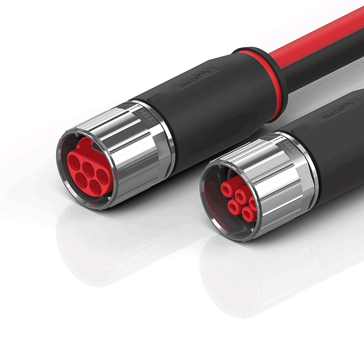 Beckhoff ZK7825-3031-0xxx B40, ECP cable, PUR, 5 G 160 mm² + (1 x 4 x AWG22), drag chain suitable, key 2 (400 V AC) Turkey