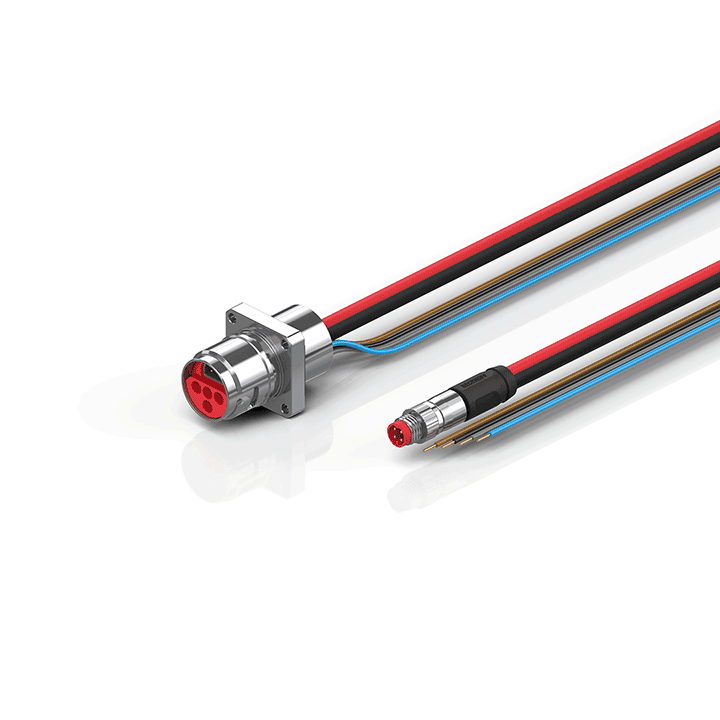Beckhoff ZK7624-AN00-0xxx B17, ECP cable, PUR, 4 x 15 mm² + (1 x 4 x AWG22), drag chain suitable, key 2 (user-defined voltage) Turkey