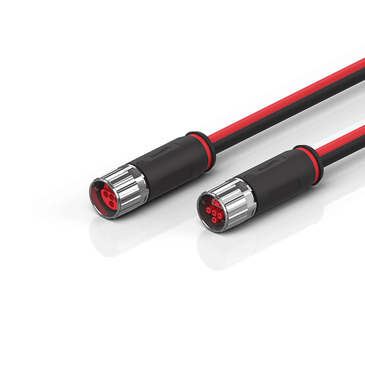 Beckhoff ZK7224-2425-0xxx B17, ECP cable, PUR, 4 x 15 mm² + (1 x 4 x AWG22), drag chain suitable, key 1 (2 x 24 V DC) Turkey