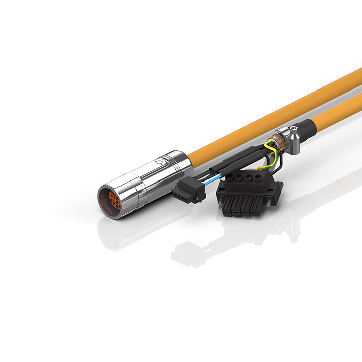 Beckhoff ZK4500-8064-xxxx Motor connection cable 25 mm² with M23 speedtec® plug, torsionable Turkey