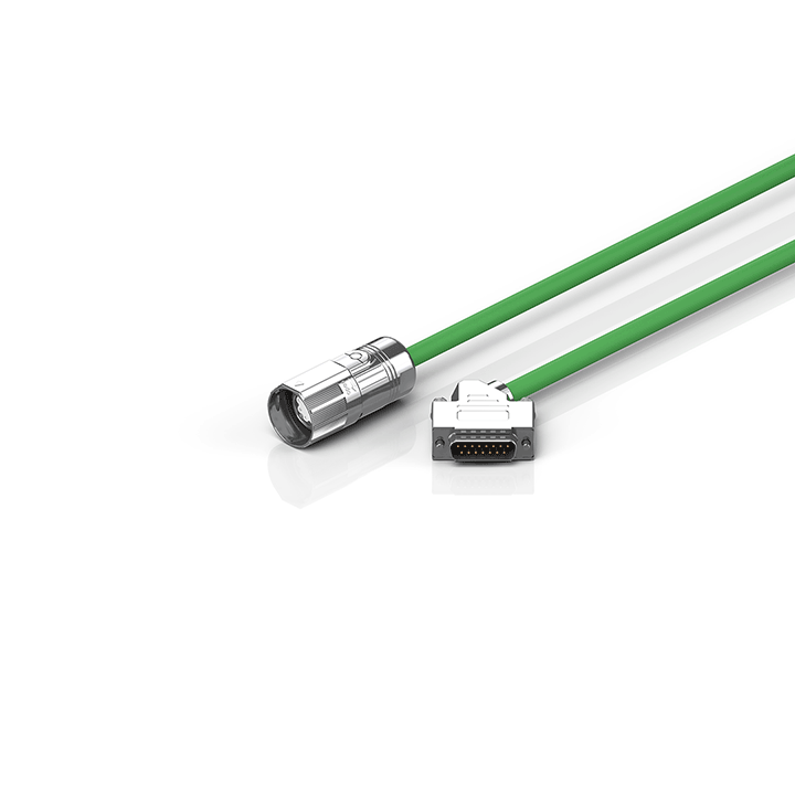Beckhoff ZK4530-8010-xxxx Resolver connection cable 025 mm² with M23 speedtec® plug, drag-chain suitable Turkey